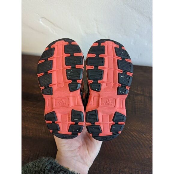 Adidas Black and Red Toddler Shoes - Size 7 Toddler - Picture 6 of 7